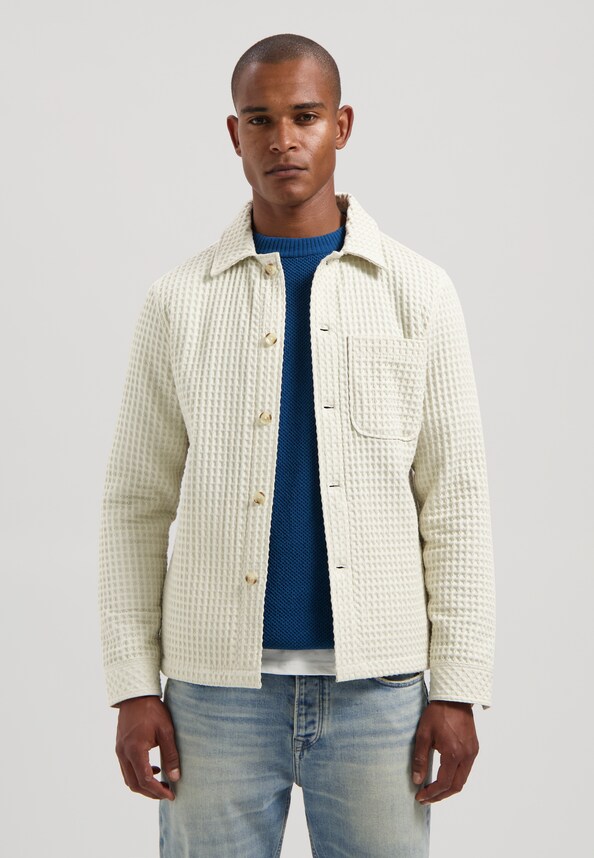 Lino Overshirt Fancy Waffle-0