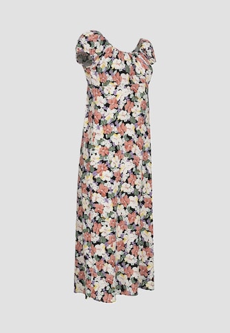 ONLY Damen Midi Viskose Kleid