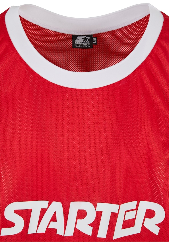 Starter Split Mesh Tank Top-3