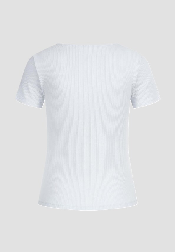 AIKI V-Neck Raff T-Shirt-1