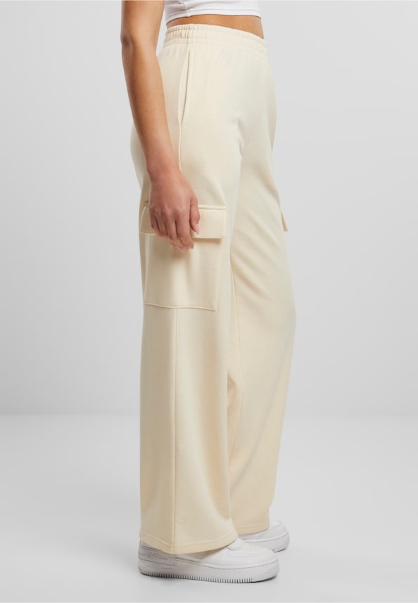 Ladies Baggy Light Terry Sweat Pants-3