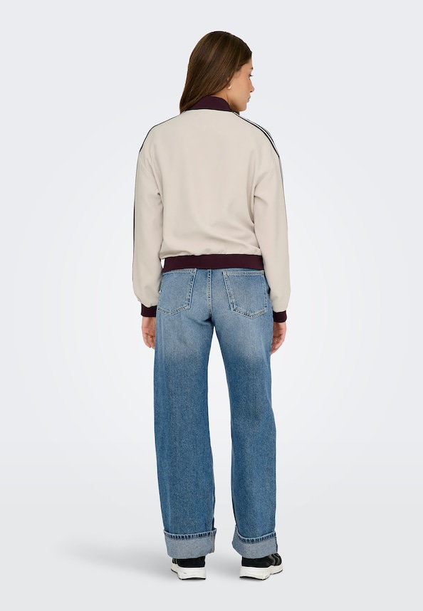 ONLMELLIE LIFE PANEL ZIP JACKET CC PNT-1