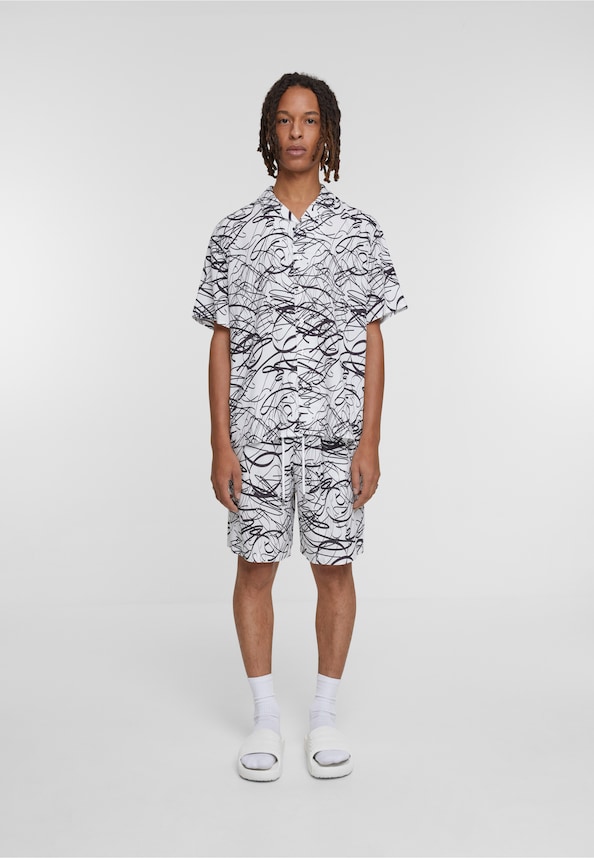 Viscose AOP Resort Shirt-4