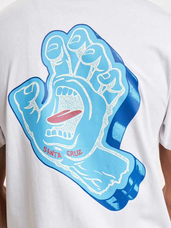 Santa Cruz Screaming Foam Hand T-Shirt-4