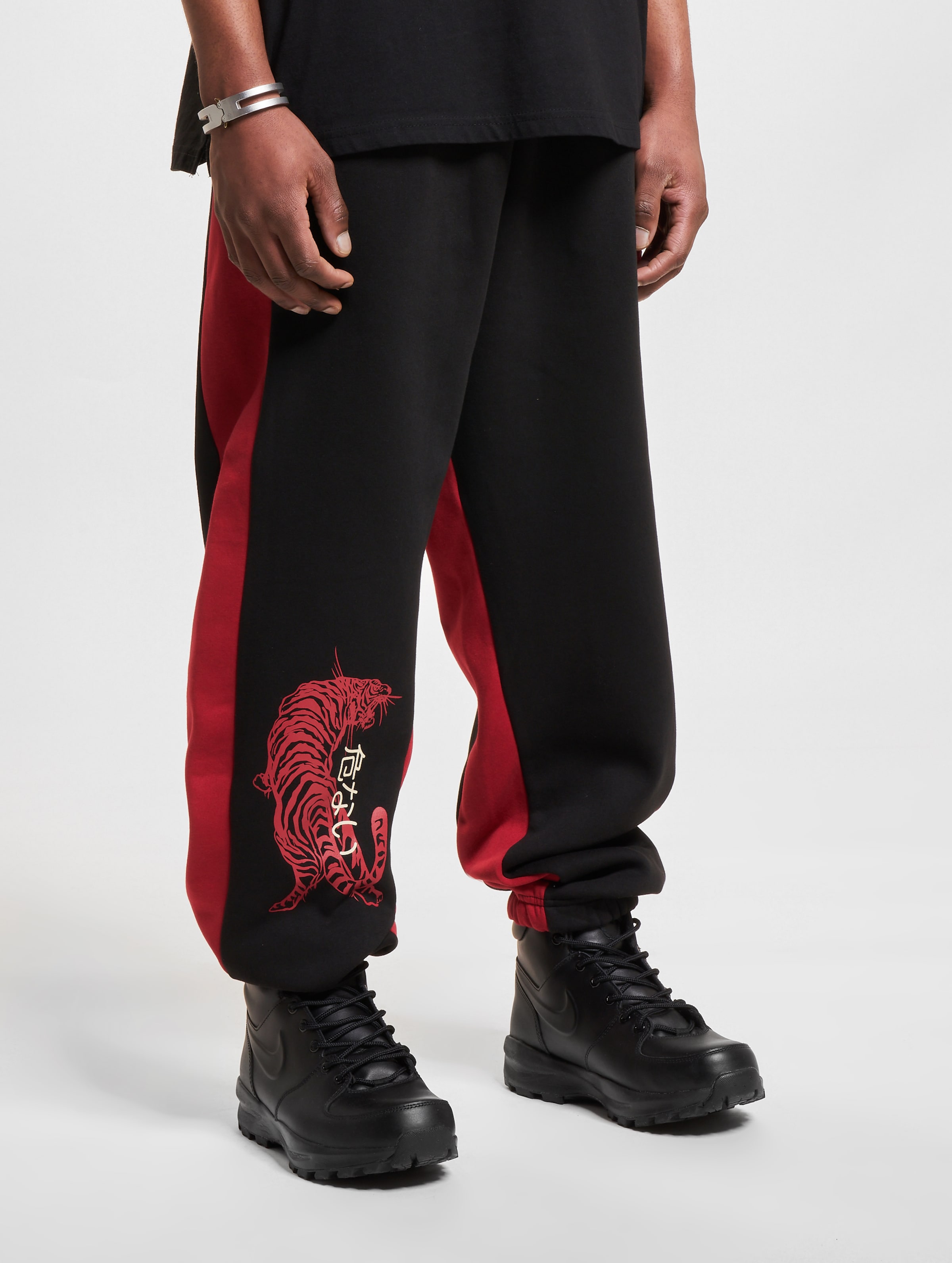 Dangerous DNGRS Bold Sweatpants Mannen op kleur zwart, Maat XL