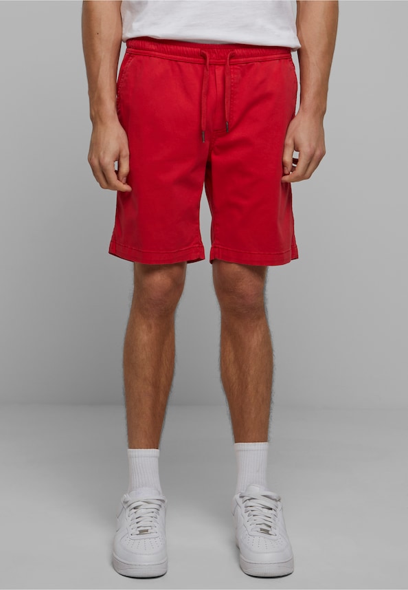 Stretch Twill Joggshorts-0