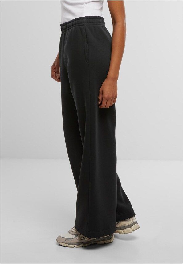 Ladies Fluffy Wideleg Trackpants-2