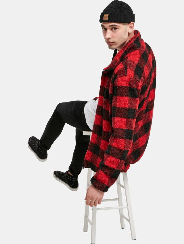 Plaid Hiking Jacket-3