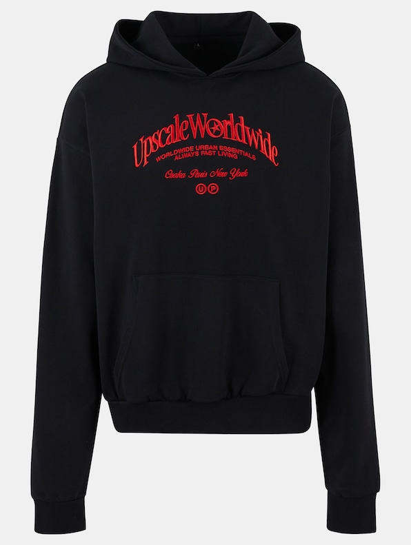 Mister Tee Upscale World Wide Heavy Oversize Hoody-4