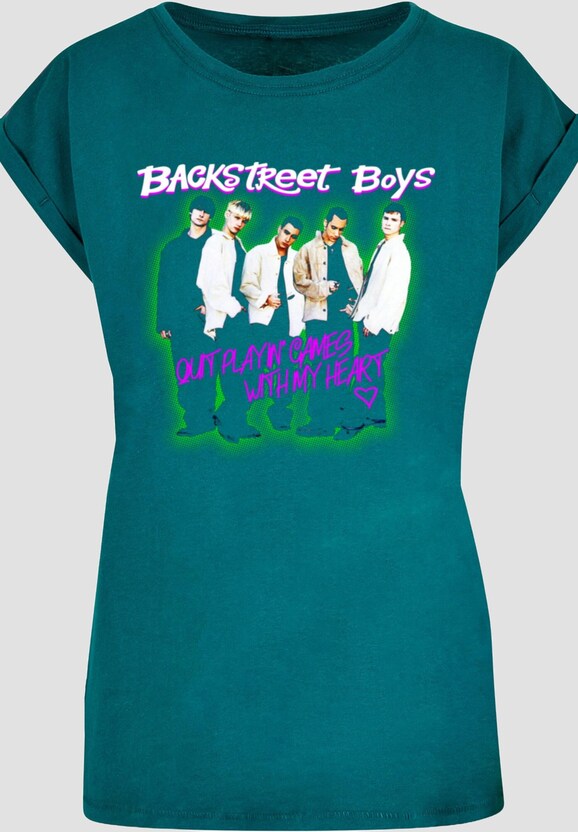 Ladies Backstreet Boys - Playing Games Extended Shoulder-0