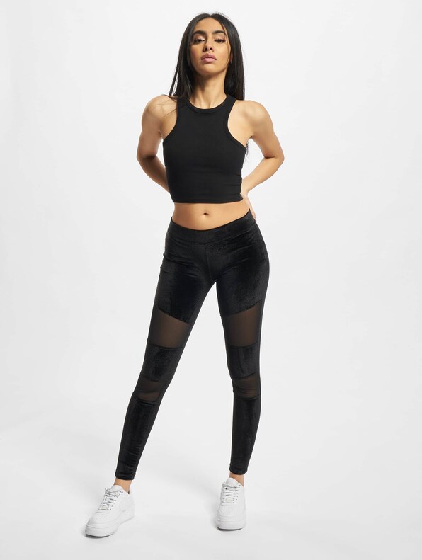 Ladies Velvet Tech Mesh-5