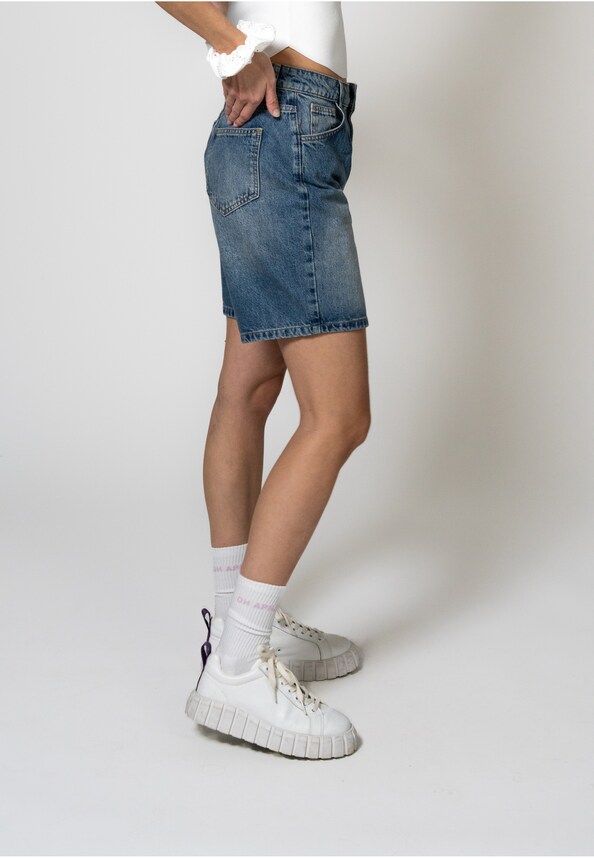 Toum Denim Shorts-2