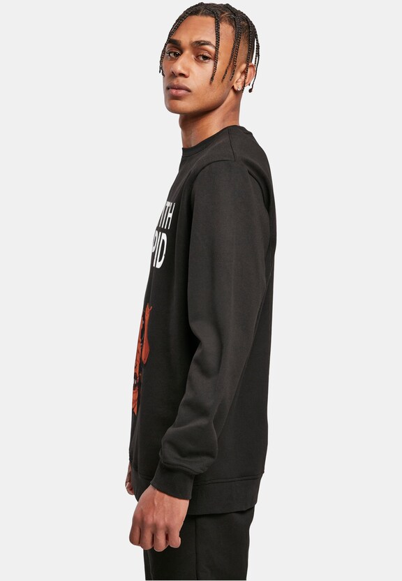 Deadpool - I Am With Stupid Crewneck-2