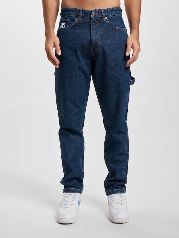 Retro Tape Workwear Denim Loose Fit -2
