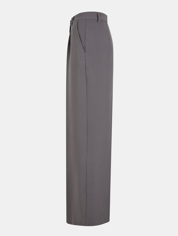 Urban Classics Ladies Wide Leg Stoffhosen-7