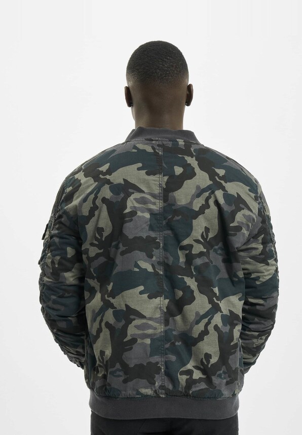 Vintage Camo Bomber -1