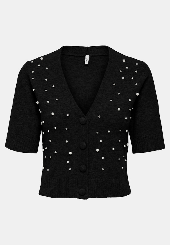ONLRENE LIFE SS BLING CARDIGAN CC KNT-5