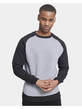 Urban Classics 2 Tone Raglan Crewneck Pullover