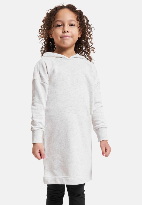 Girls Oversized Terry Hoody Dress-0