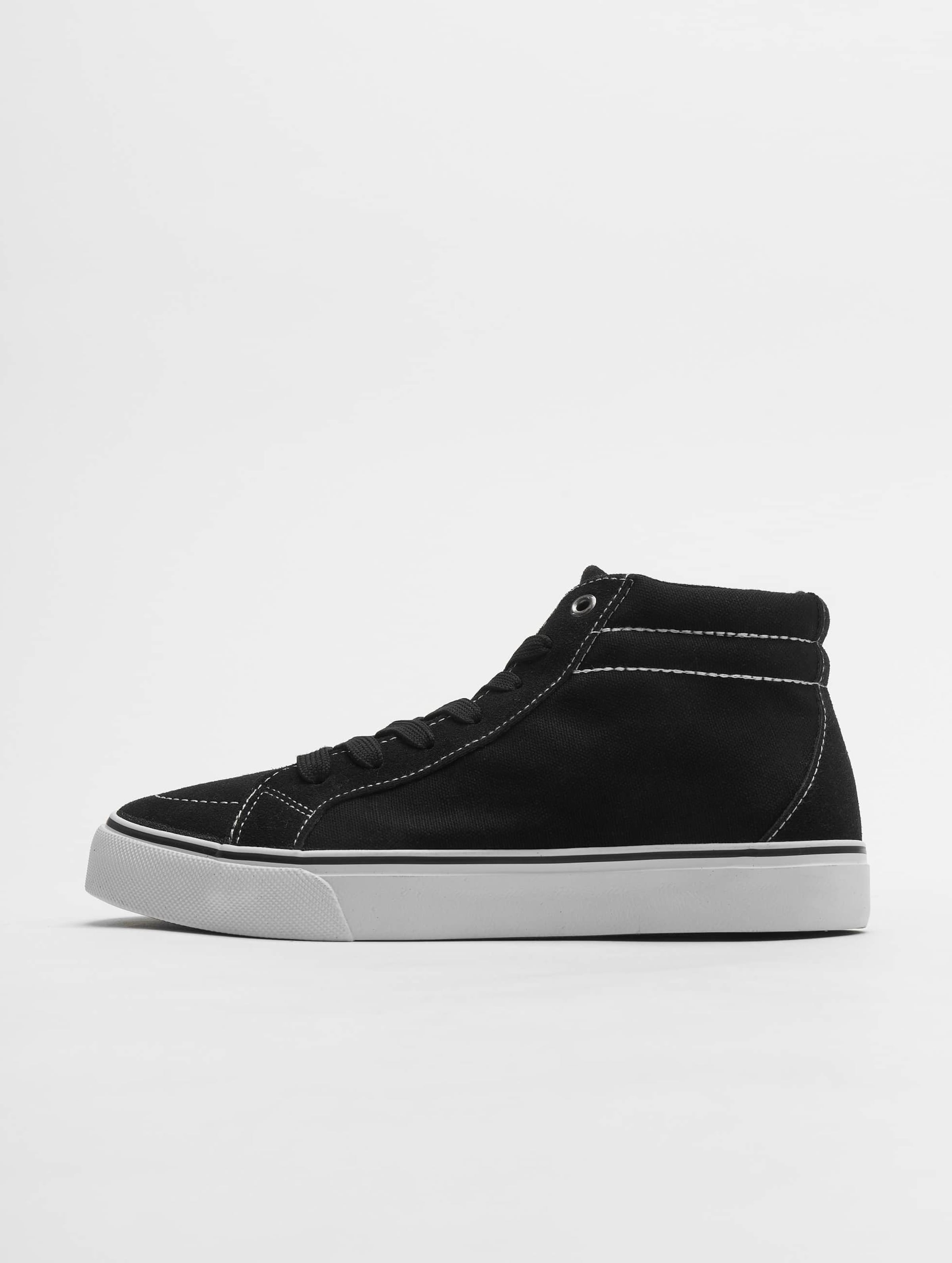 Urban Classics High Canvas Sneaker Vrouwen op kleur zwart, Maat 36