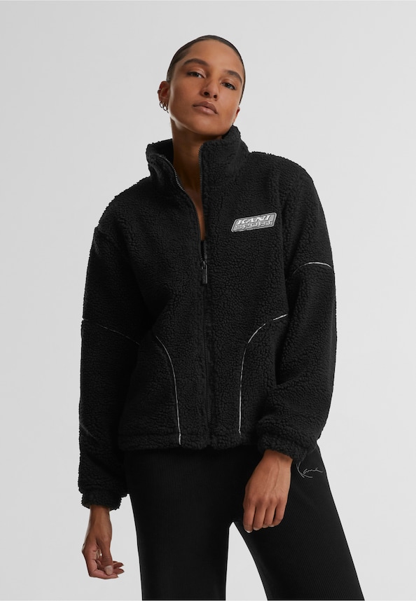 Karl Kani Sport Patch Teddy Block Trackjacket-0