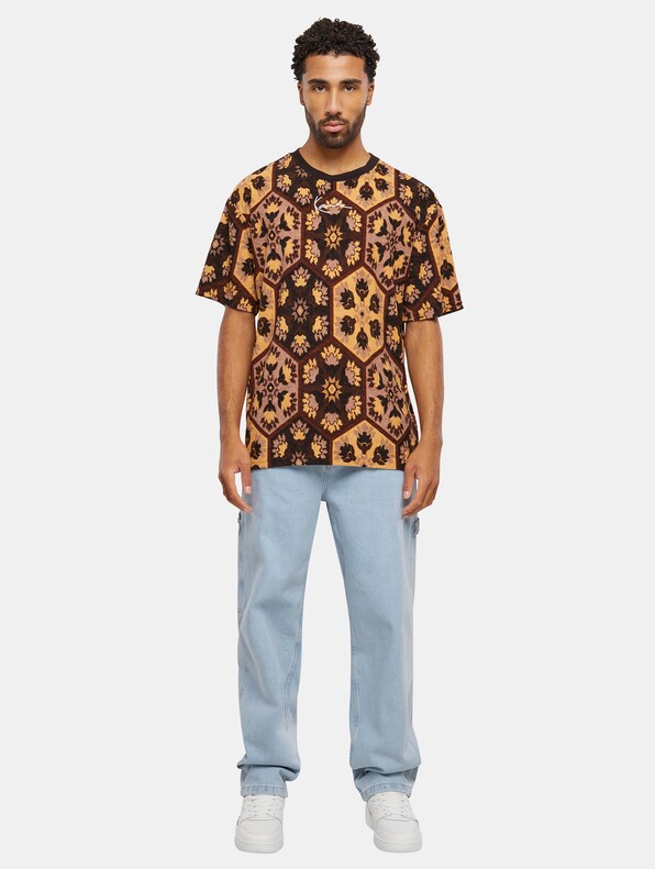 Karl Kani Small Signature Tile Towelling T-Shirt-5