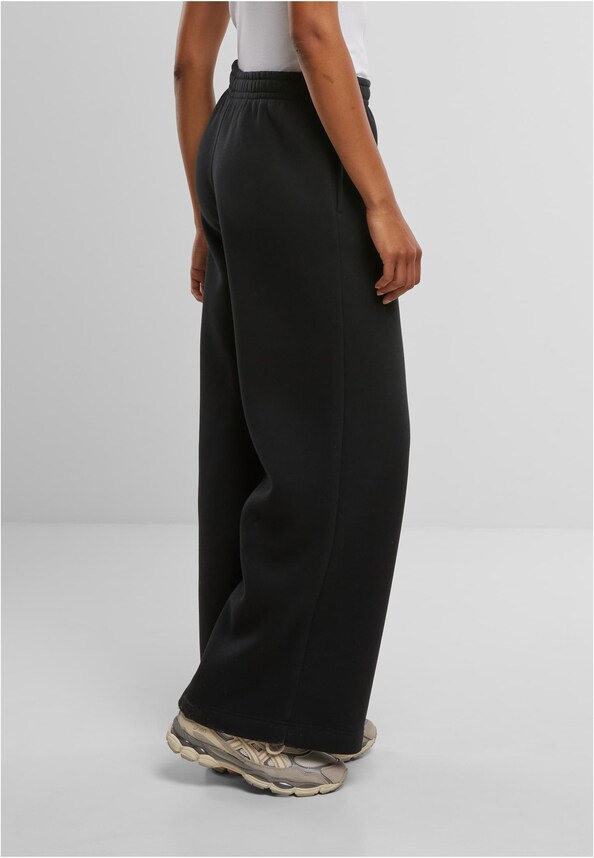 Ladies Fluffy Wideleg Trackpants-3