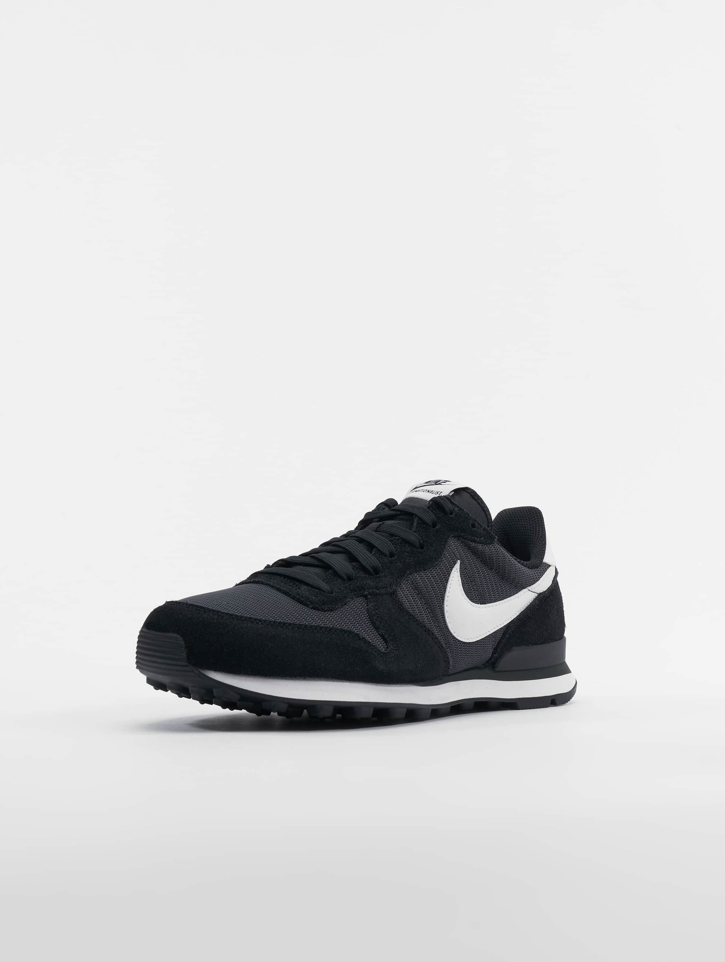 Nike internationalist zwart on sale wit