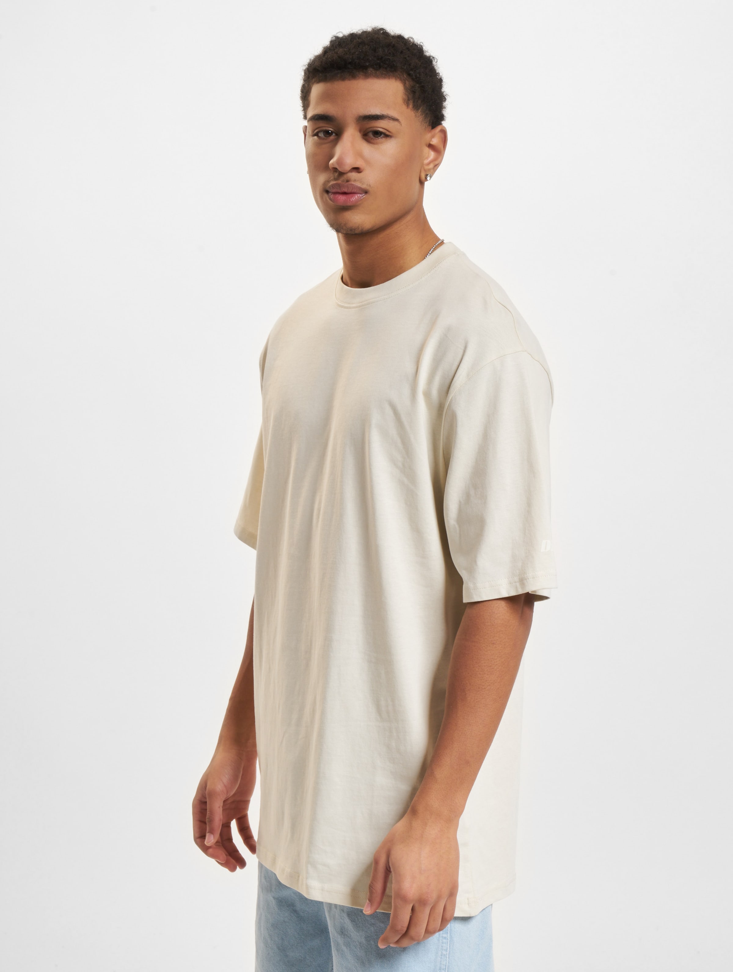 DEF Tall T-Shirts Mannen op kleur beige, Maat 6XL