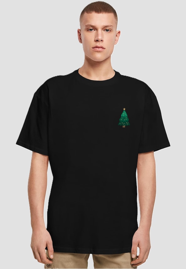 Christmas Holly Jolly Mood Tee-0