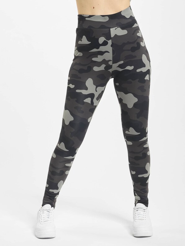 High Waist Camo Tech-0