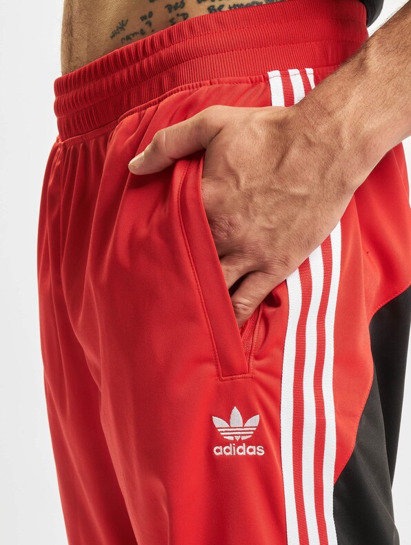 Adidas Men's SST Track Pants, Lush Red