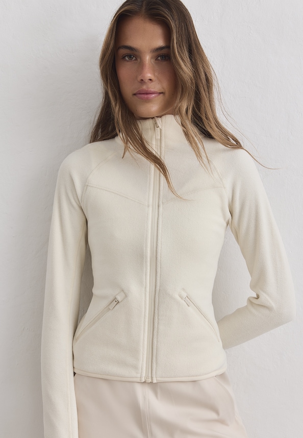 Stretch Fleece Zip Jacket-2
