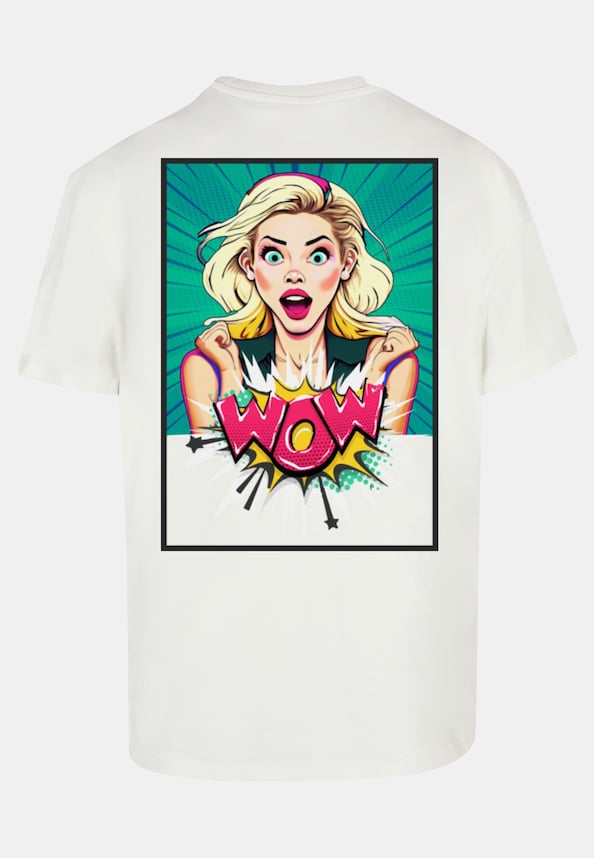 WOW Comic Heavy Oversized Tee-1