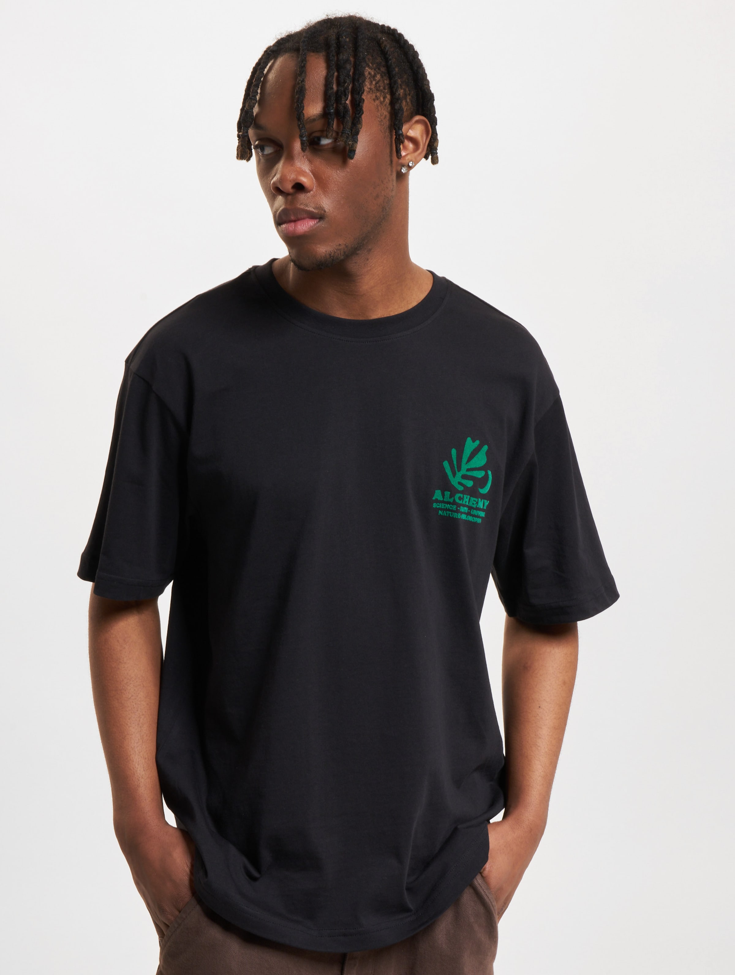 Only & Sons Lucian Life Rlx Element T-Shirt Mannen op kleur zwart, Maat M