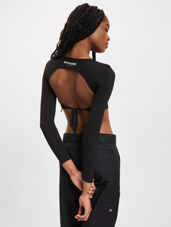 Open Back Ripped Crop-0