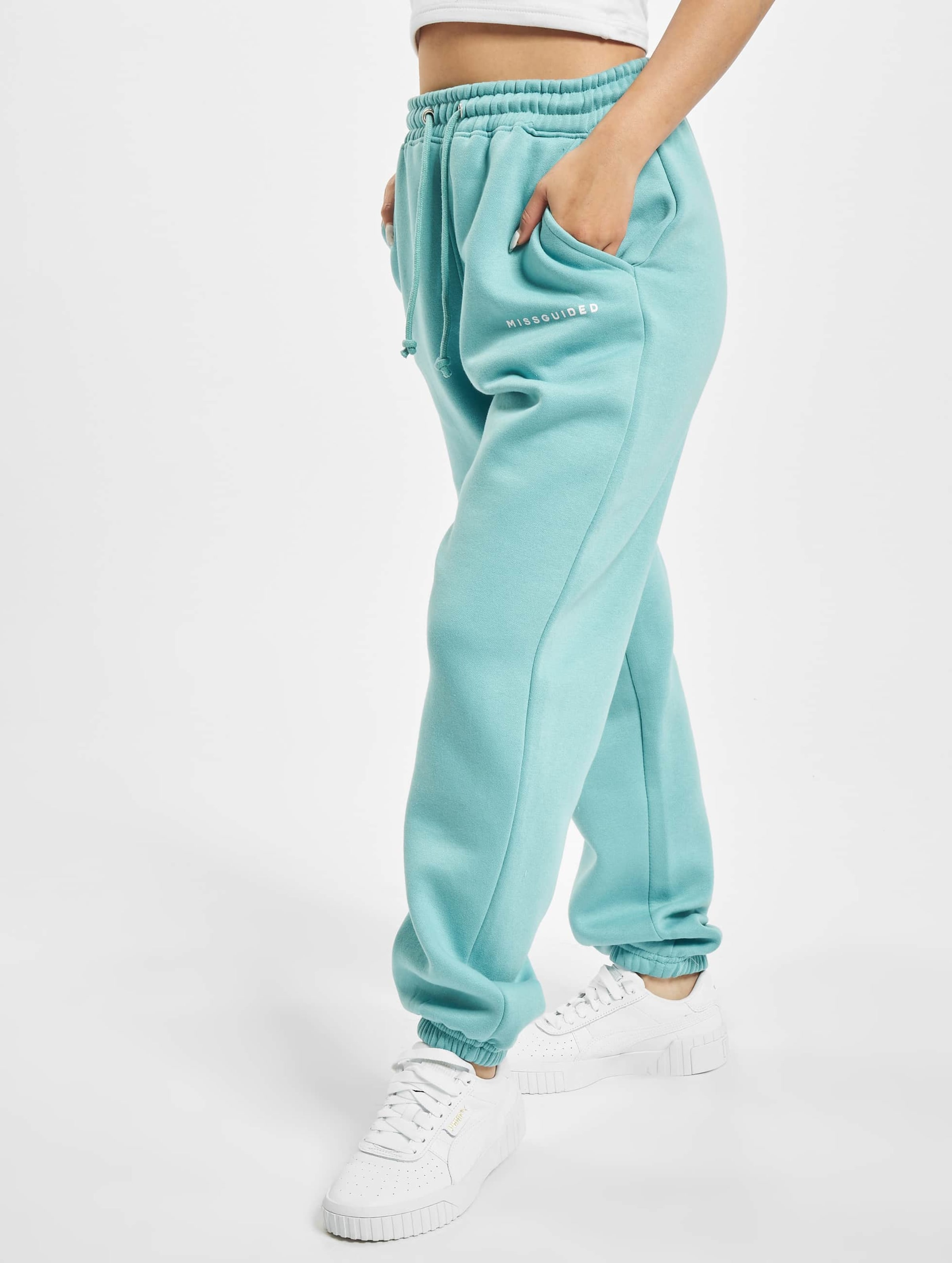 Blue missguided oversized 90s deals joggers