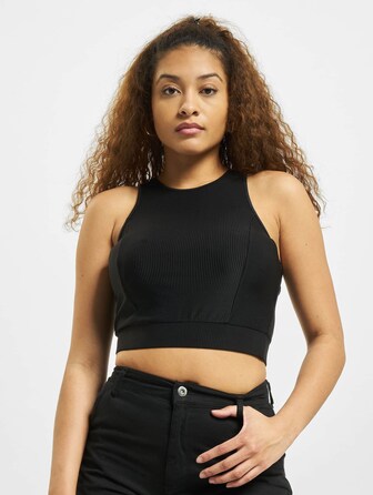 Ladies Cropped Shiny