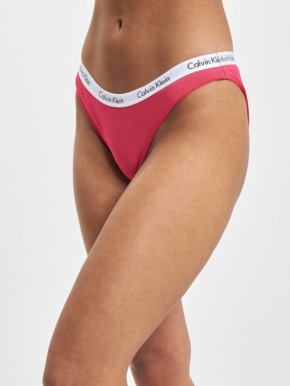 Calvin Klein Underwear 3 Pack Slip Pink/Grey/Rainer Stripe-1