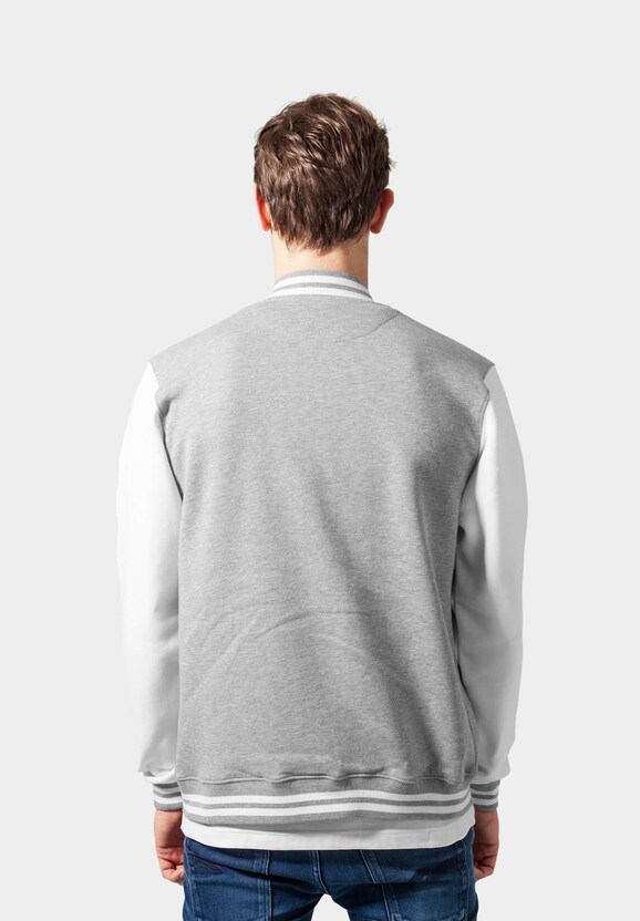2-Tone College Sweatjacket -2