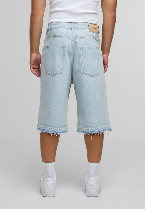 Joran Open Hem Baggy Shorts-1