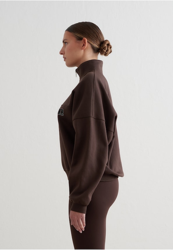 Varsity Sweat Half Zip-2