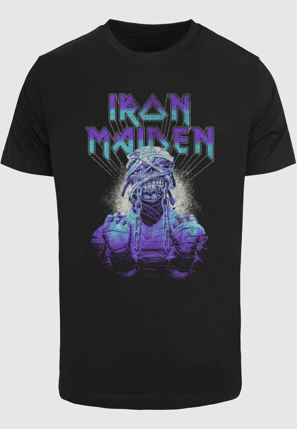 Powerslave - Mummy in Chains T-Shirt-2