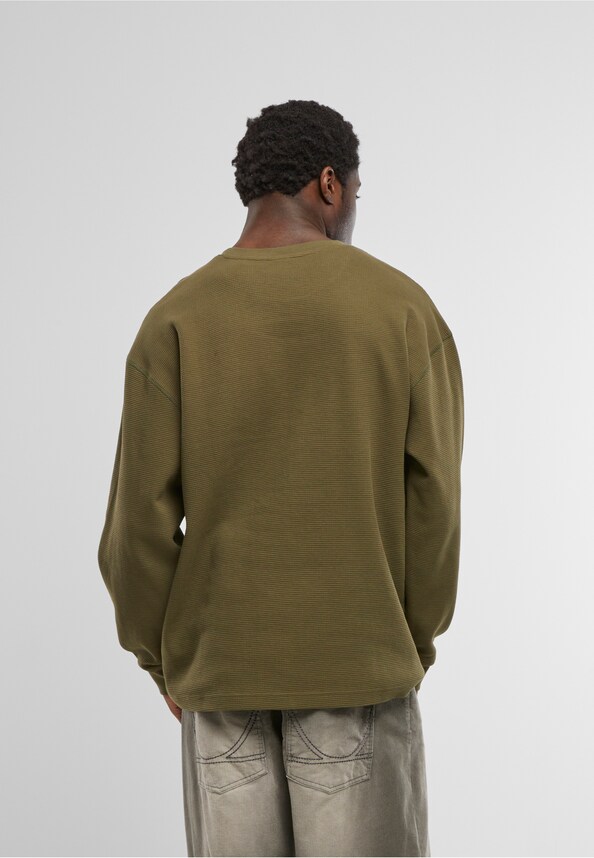 Signature Boxy Waffle Longsleeve-1