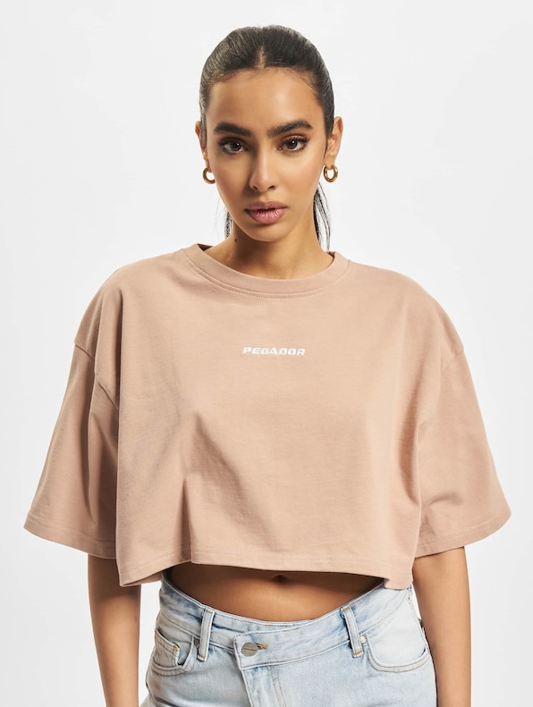 Pegador Layla Oversized Cropped T-Shirt -2