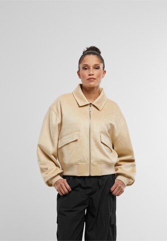 Signature Faux Suede Os Bomber Jacket