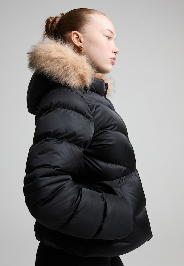 G ARABELLA HOODED BOMBER JACKET-3