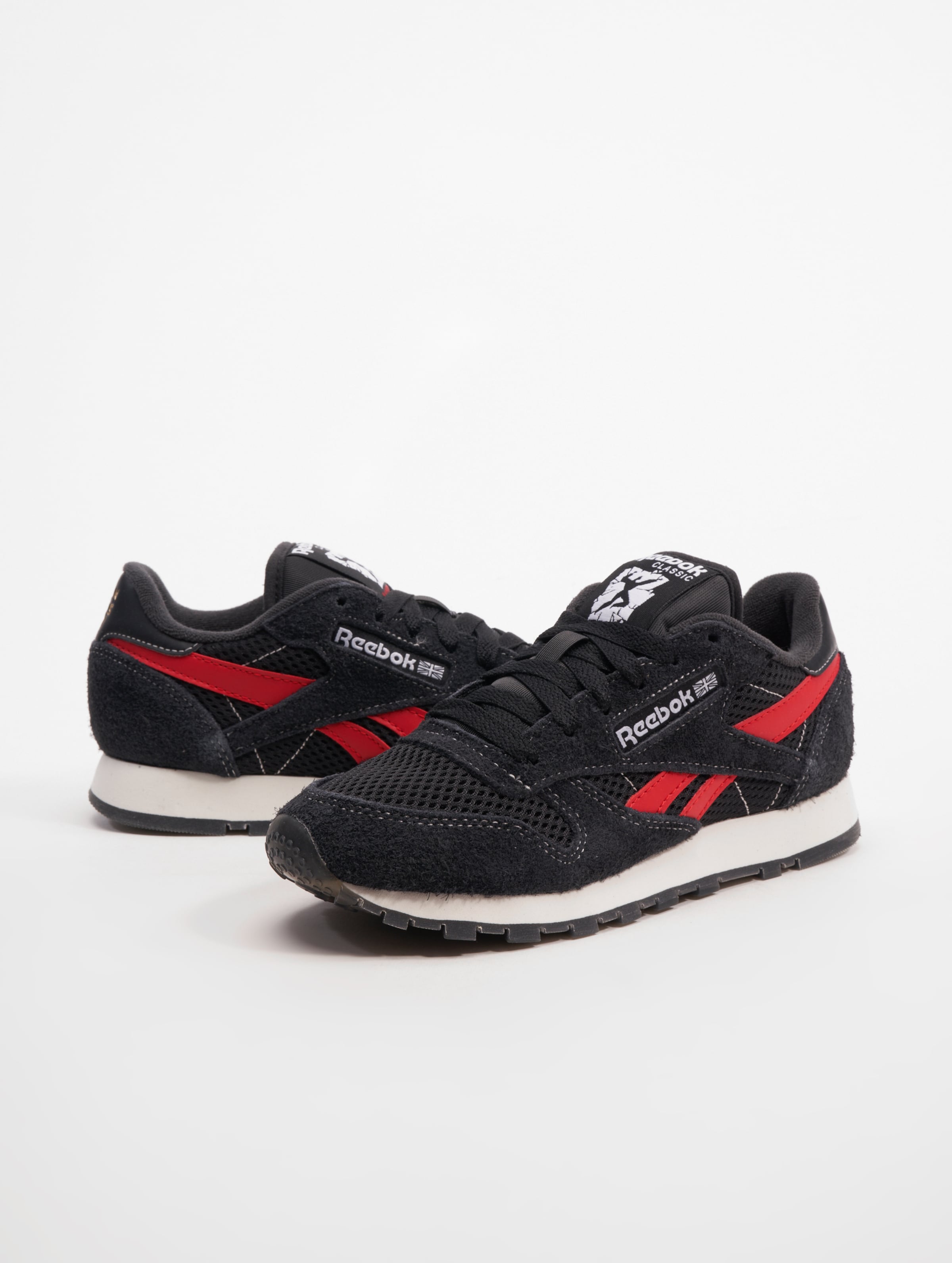 Reebok CL Leather Schuhe core op kleur zwart, Maat 37.5