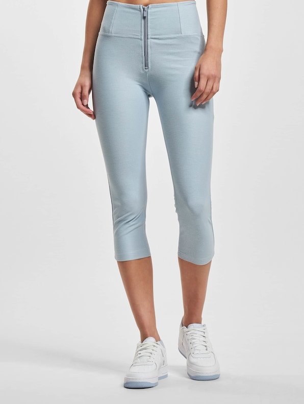 WRUP Drill Damen Push Up Capri High Waist Super Skinny-1