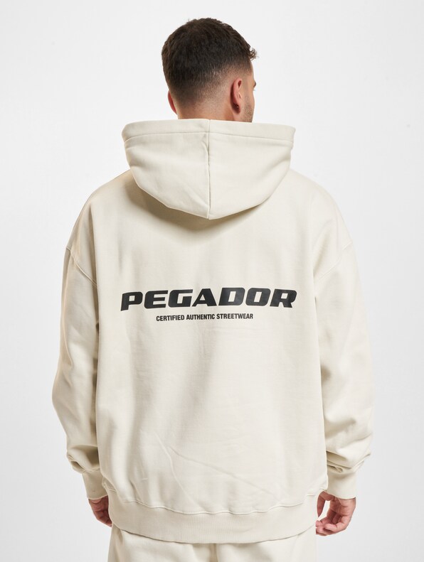 PEGADOR Colne Logo Oversized Hoodies-1